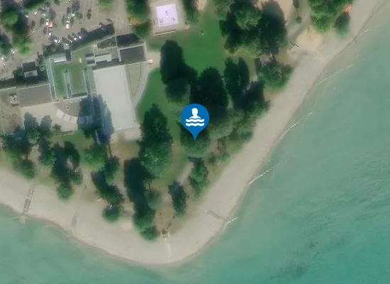 Satellite image of IMMENSTAAD STRANDBAD