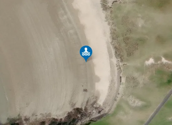 Satellite image of RINROE BEACH, CARROWTIGUE
