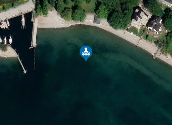 Satellite image of KRESSBRONN STRANDBAD