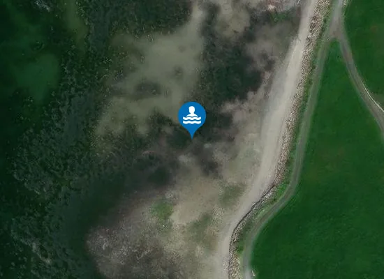 Satellite image of BALLYLOUGHANE BEACH