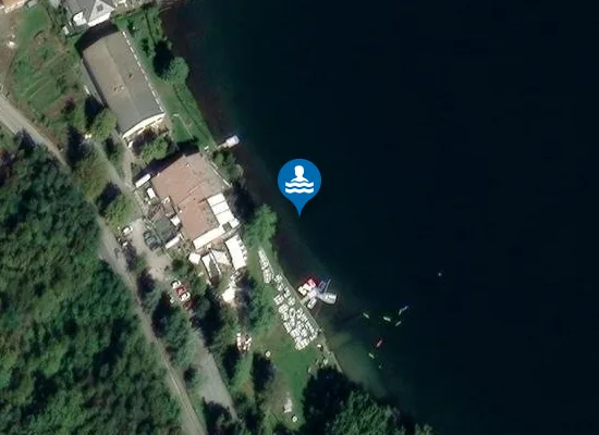 Satellite image of CHALET DEL LAGO
