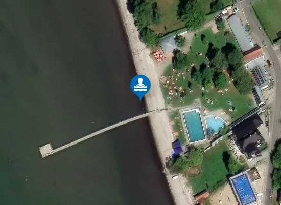 Satellite image of LANGENARGEN STRANDBAD