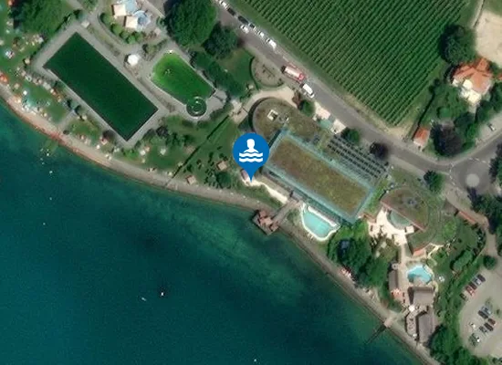 Satellite image of MEERSBURG STRANDBAD
