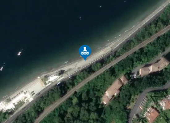 Satellite image of SPIAGGIA FRONTE COMUNE