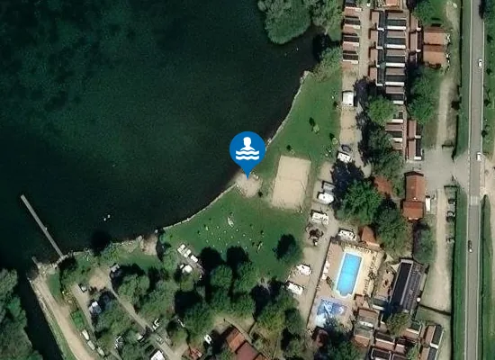 Satellite image of INTERNATIONAL CAMPING ISPRA