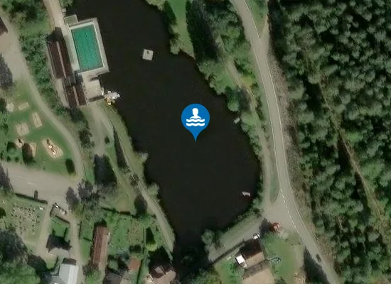 Satellite image of FRIEDENWEILER KLOSTERWEIHER