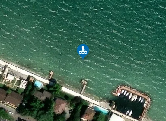 Satellite image of SPIAGGIA LOC. VO'