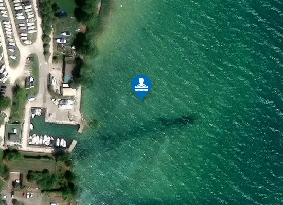 Satellite image of SPIAGGIA VIA LARIO