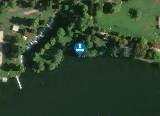 Satellite image of DARSENA VELA - CANOTTIERI MINCIO