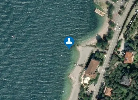 Satellite image of SUD PORTO RETILINO - NORD BAGNI PAINA