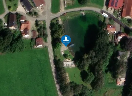 Satellite image of ELLMANNSWEILER BADESEE