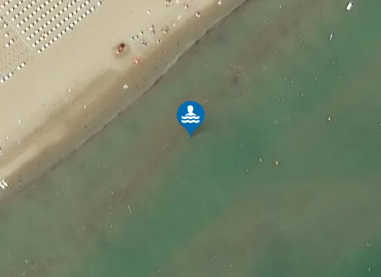 Satellite image of SPIAGGIA LEVANTE - VIA PIEMONTE