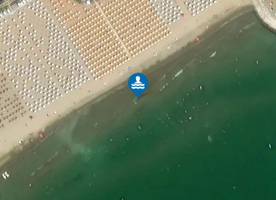 Satellite image of VIA D`ANNUNZIO FINE LUNGOMARE PETRONIA