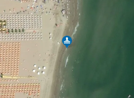 Satellite image of SOTTOMARINA 1000 M SUD INIZIO DIGA S. FELICE