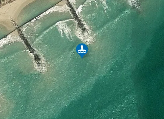 Satellite image of CENTRO SPIAGGIA LAGUNA DEL MORTO