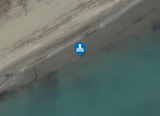 Satellite image of VENEZIA LIDO 100 M SUD INIZIO DIGA S. NICOLO`