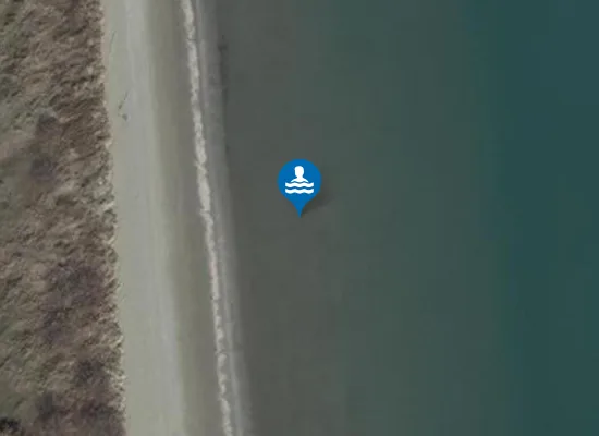 Satellite image of VENEZIA LIDO 100 M NORD INIZIO DIGA ALBERONI