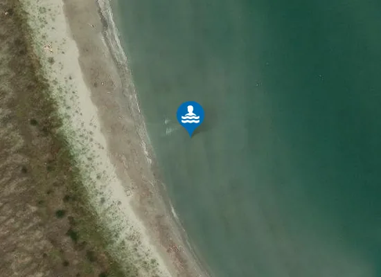 Satellite image of PELLESTRINA 150 M NORD INIZIO DIGA CAROMAN