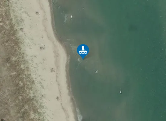 Satellite image of ROSOLINA MARE 750 M SUD CAMPING VITTORIA