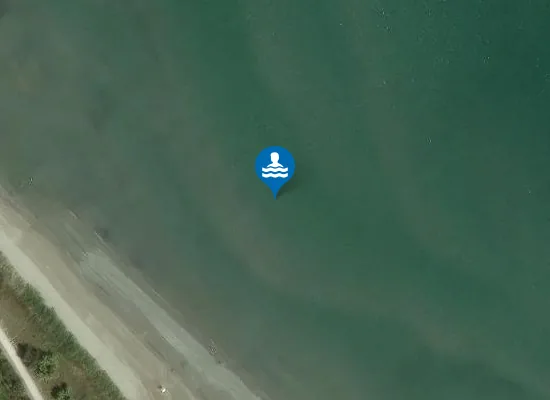 Satellite image of SPONDA SX FOCE FIUME PO DI LEVANTE