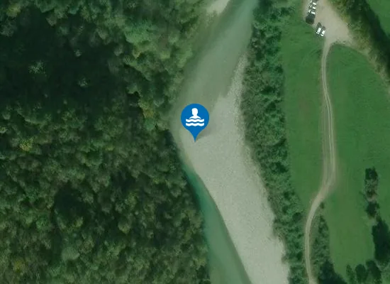 Satellite image of FIUME NATISONE - LOCALITA' STUPIZZA