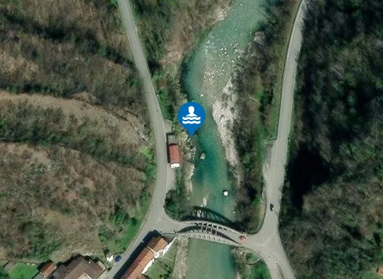 Satellite image of TORRENTE ARZINO - LOCALITA PONTE DELL'ARMISTIZIO