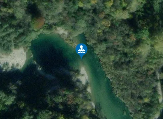 Satellite image of TORRENTE MEDUNA - LOCALITA' PONTE NAVARONS