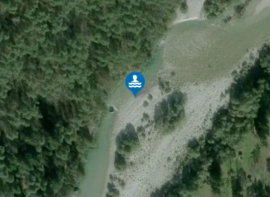 Satellite image of TORRENTE MEDUNA - LOCALITA' CAMPING