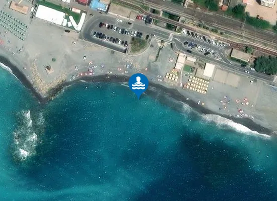 Satellite image of FOCE TORRENTE BORGHETTO