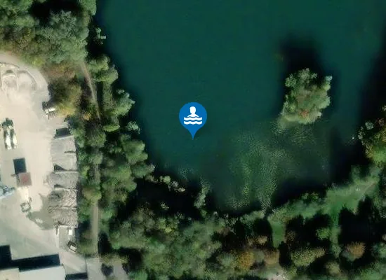 Satellite image of NIMBURG BADESEE