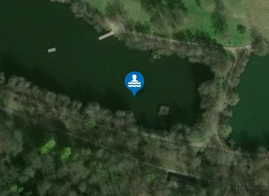 Satellite image of KIRCHHEIM BUERGERSEE UNTERSEE