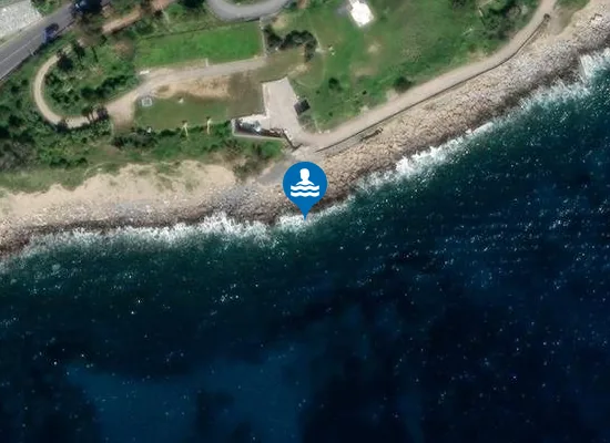 Satellite image of DEPURATORE CAPO VERDE