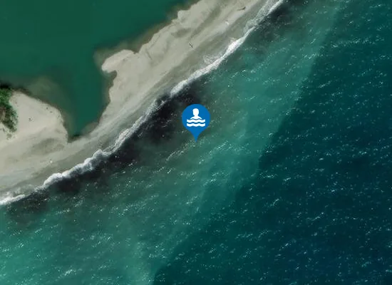 Satellite image of FOCE FIUME CENTA