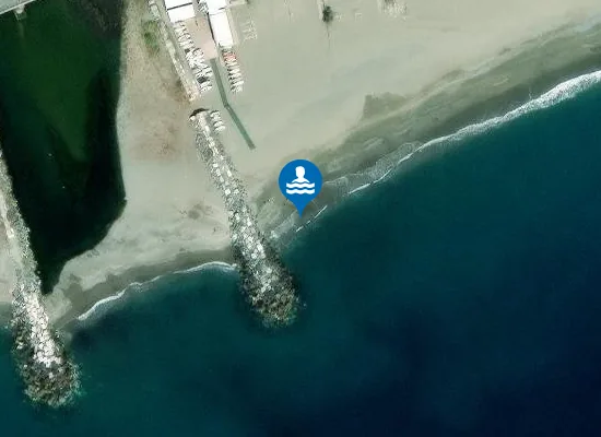 Satellite image of LEVANTE FOCE TORRENTE SANSOBBIA