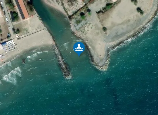 Satellite image of FOCE TORRENTE MERULA