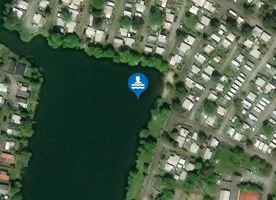 Satellite image of OEDHEIM HIRSCHFELDSEE IM SPERRFECHTERPARK