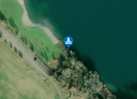 Satellite image of RUSSHEIM BAGGERSEE PFANDER