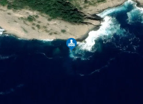 Satellite image of OVEST PUNTA DEL BUCO