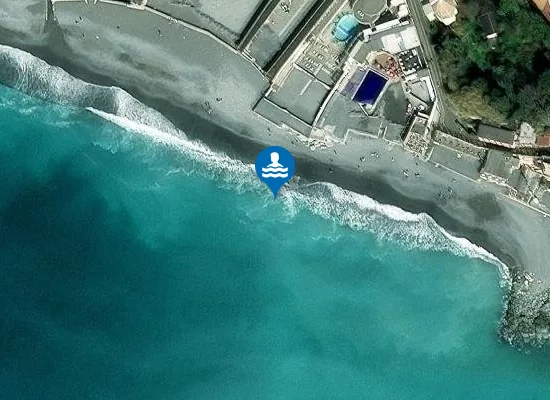 Satellite image of VIALE NAZARIO SAURO