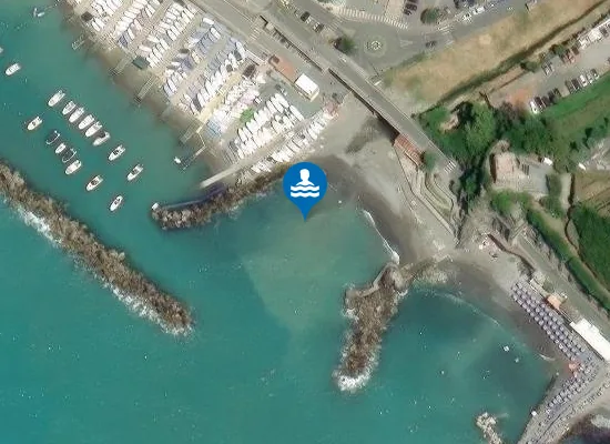 Satellite image of FOCE TORRENTE BISAGNO