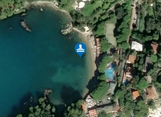 Satellite image of FIASCHERINO CAMPING
