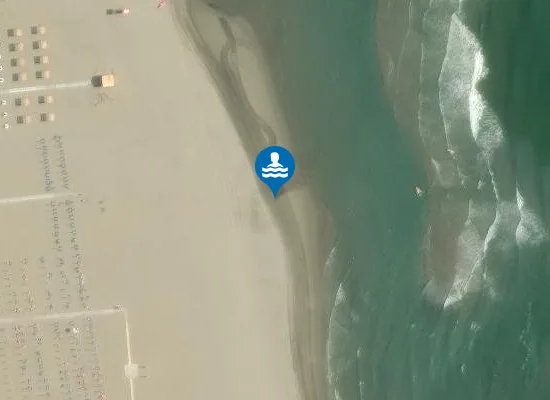 Satellite image of LIDO SPINA 200M SUD CANALE LOGONOVO - PUNTO A