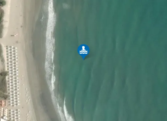 Satellite image of MARINA ROMEA - 100 MN FOCE LAMONE