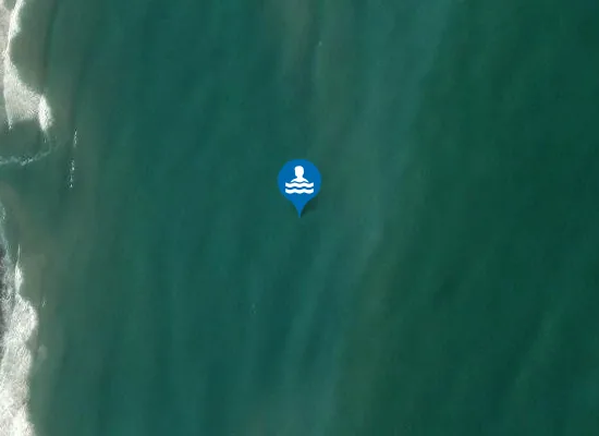 Satellite image of 200 M S CONFINE POLIGONO DI TIRO FOCE RENO