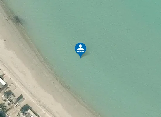 Satellite image of PORTO CANALE CESENATICO NORD