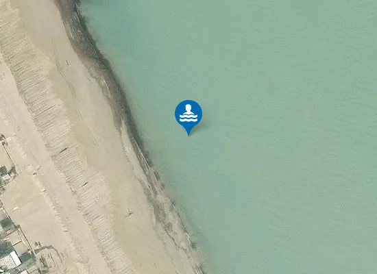 Satellite image of PORTO CANALE CESENATICO SUD