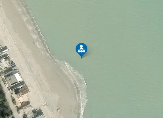 Satellite image of CANALE TAGLIATA NORD