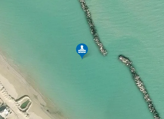 Satellite image of BELLARIA - FOCE VENA 2