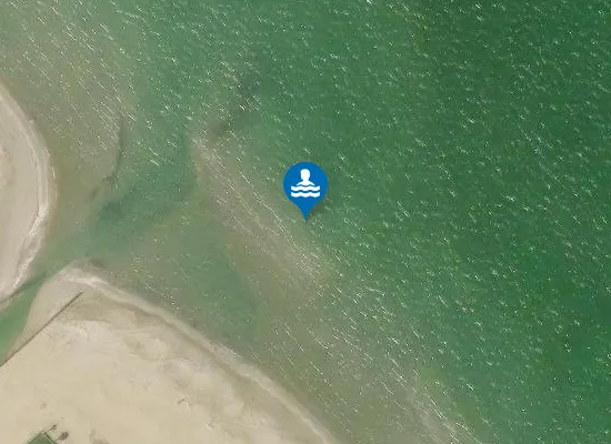 Satellite image of RICCIONE - FOCE MARANO 50 MT S