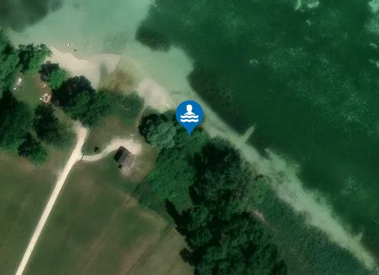 Satellite image of GUNDHOLZEN BADESTELLE GUNDHOLZEN